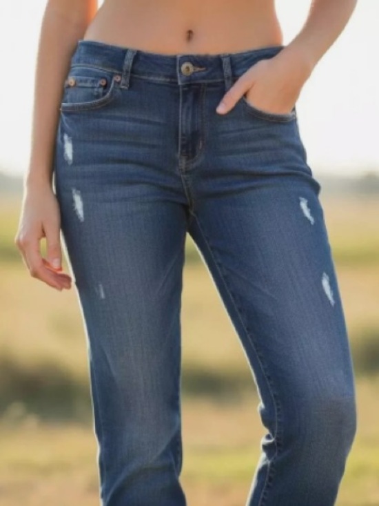 AERO Denim - AERO Super High Rise Women Skinny Distressed Jeans | 6